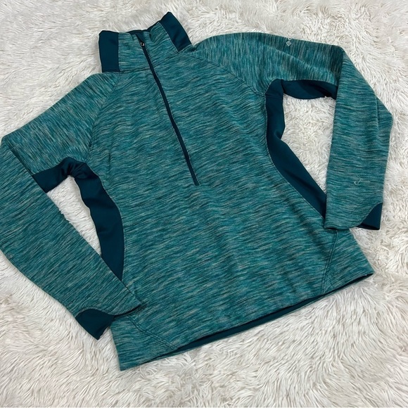 Columbia Quarter Zip Woman’s Pullover Small - Picture 1 of 9